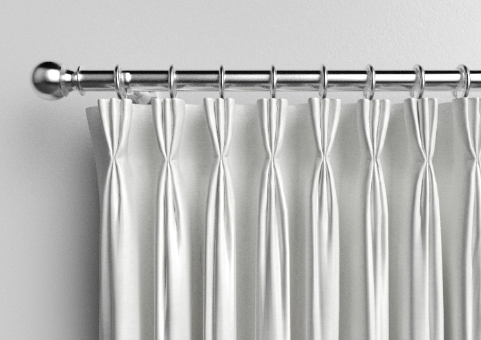 Faux Silk, White - Made to Measure Curtains - Image 11